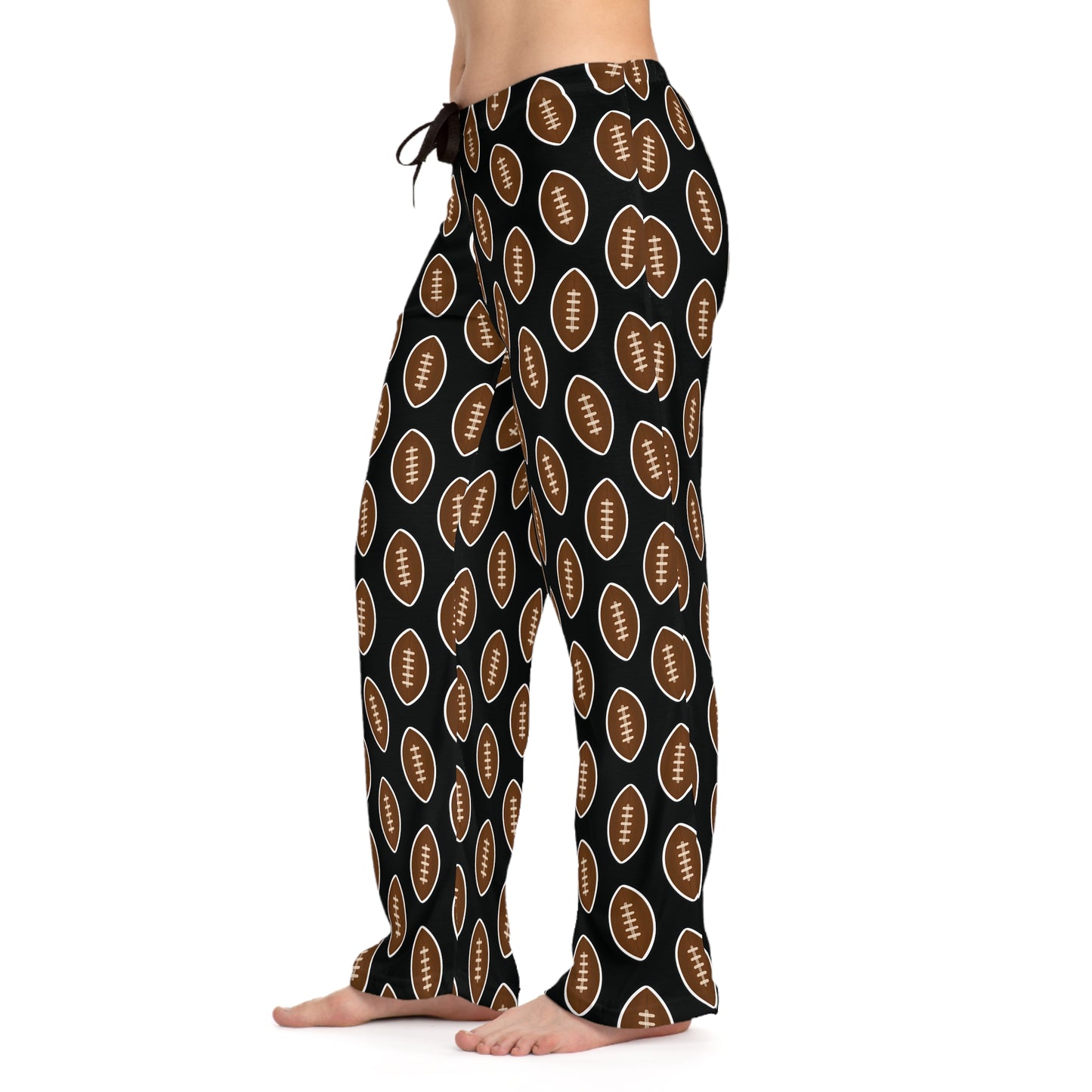 Football Pajama Pants | Black