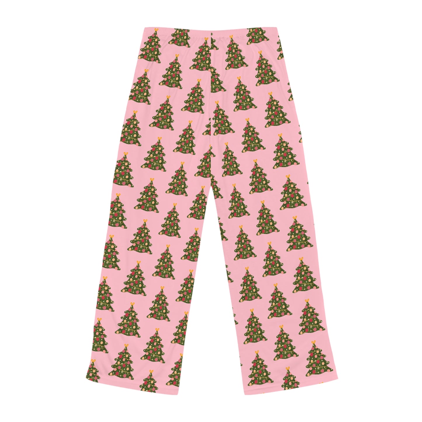 Pink Christmas Tree Women's Pajama Pants