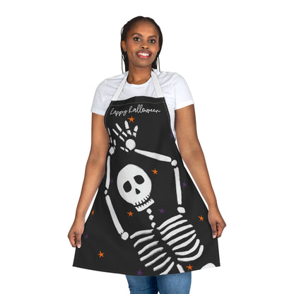 Dancing Skeleton Halloween Apron