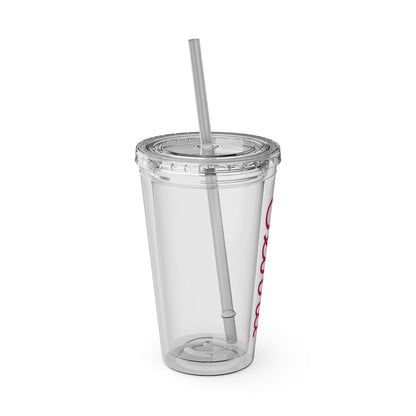 Personalized Bachelorette Tumbler | Pink