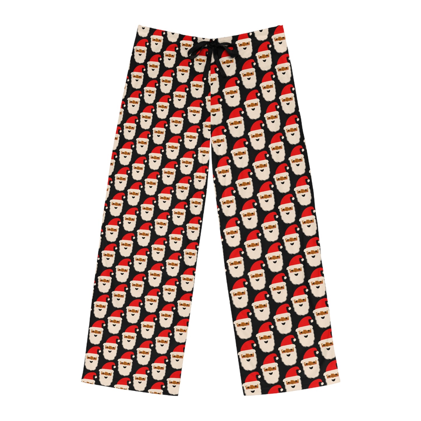 Black Santa Men's Christmas Pajama Pants
