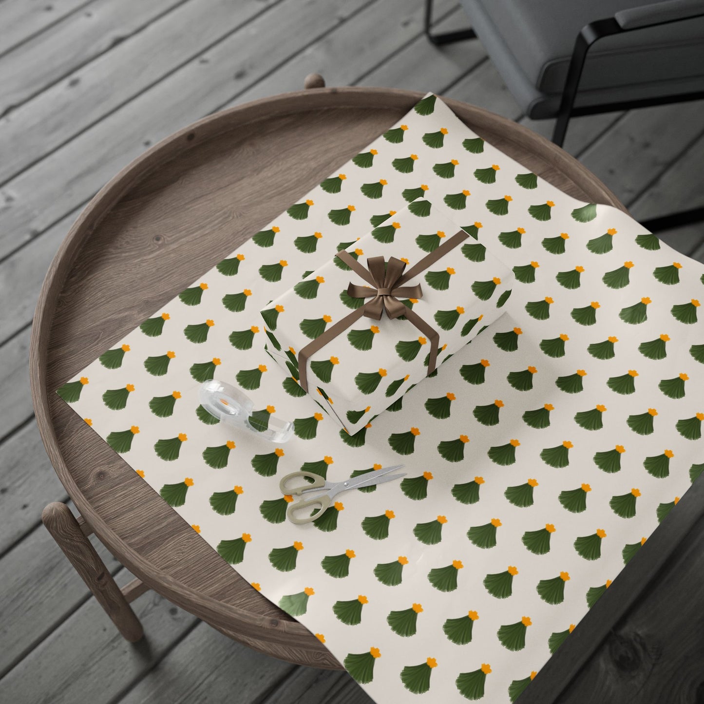 Pine Sprig Gift Wrapping Paper
