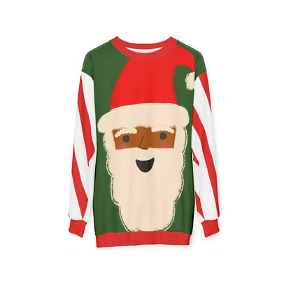 Santa Christmas Sweatshirt | Green