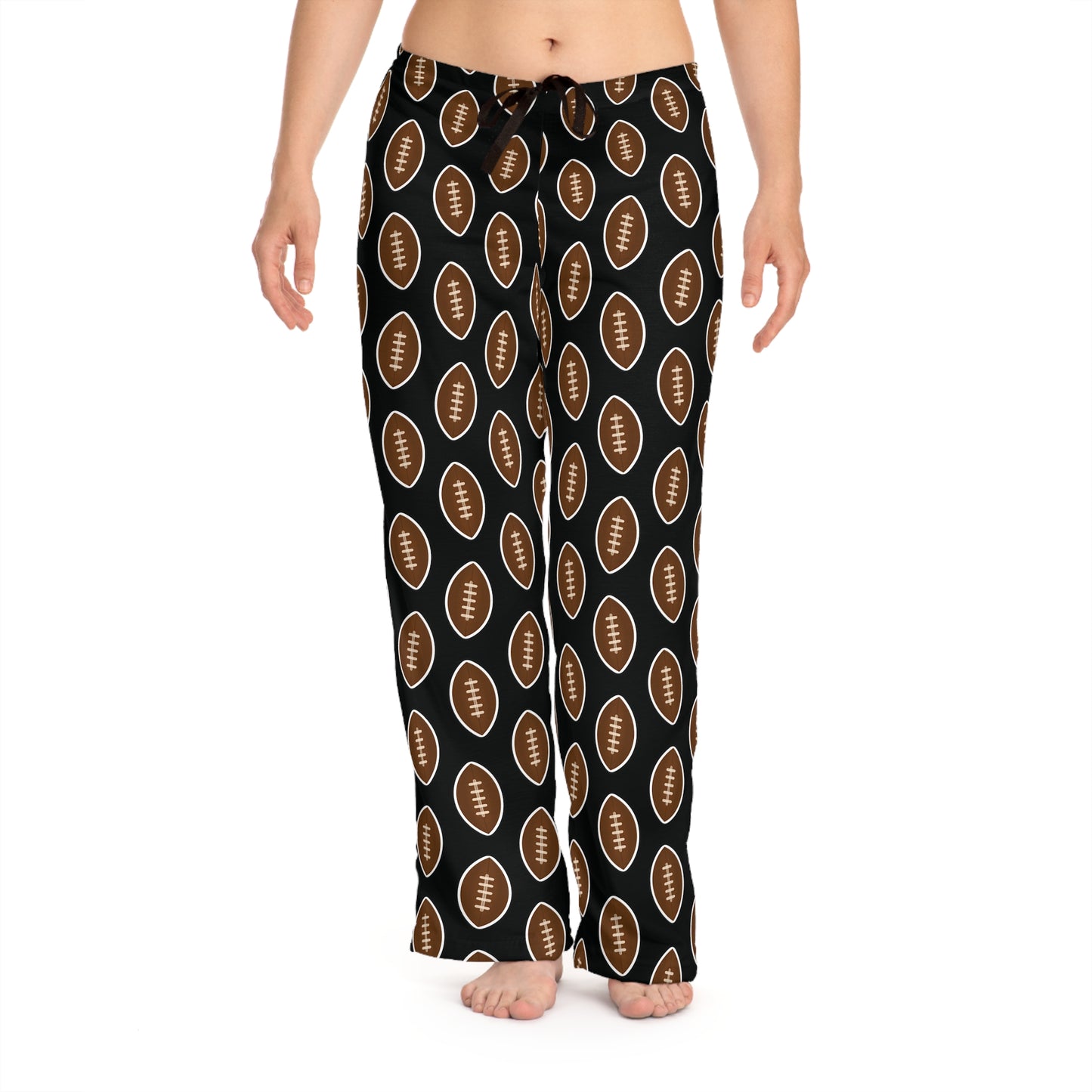 Football Pajama Pants | Black