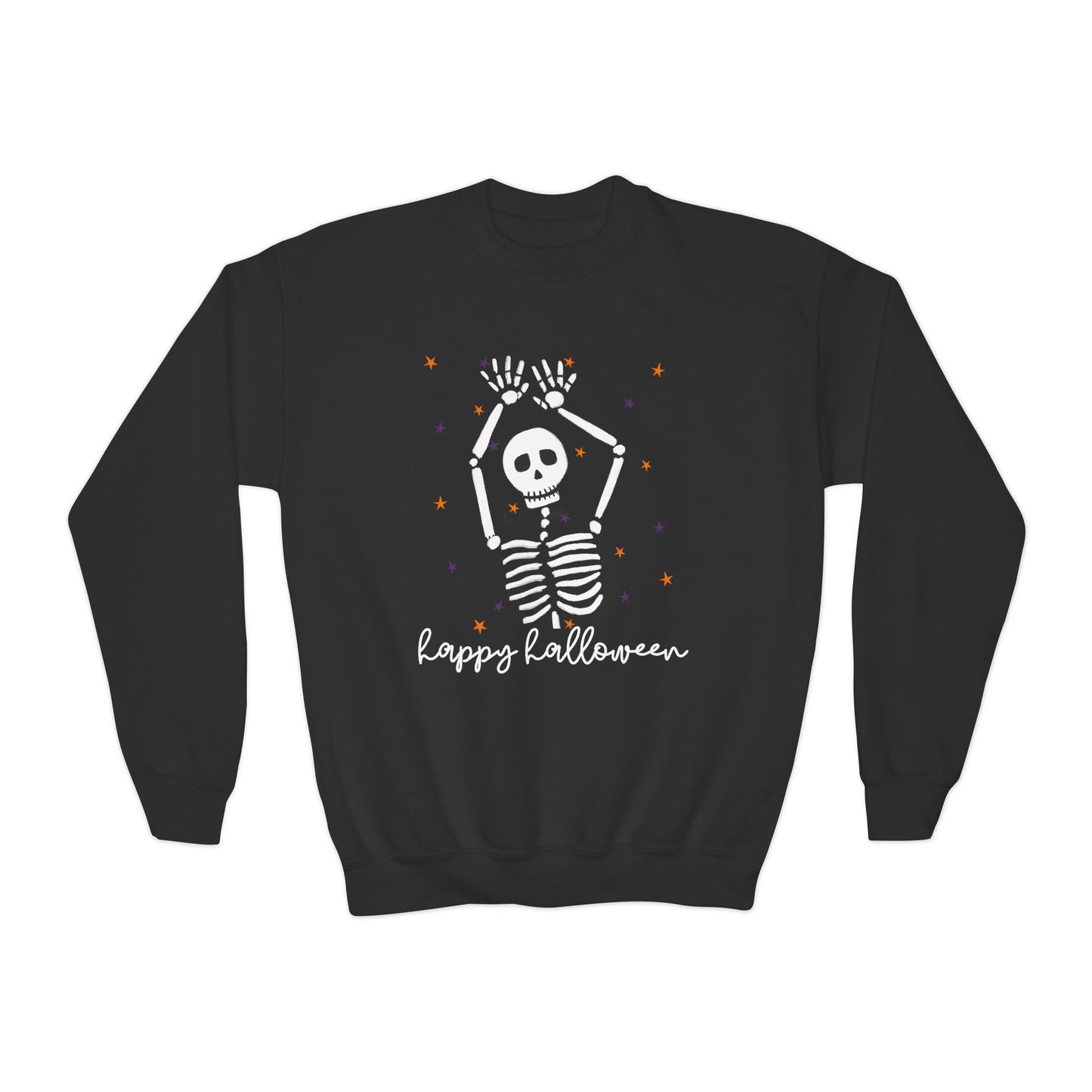 Dancing Skeleton Halloween Sweatshirt (Kid Sizes)