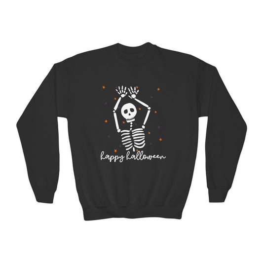 Dancing Skeleton Halloween Sweatshirt (Kid Sizes)