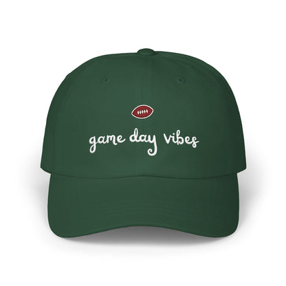 Football Game Day Vibes Embroidered Dad Cap