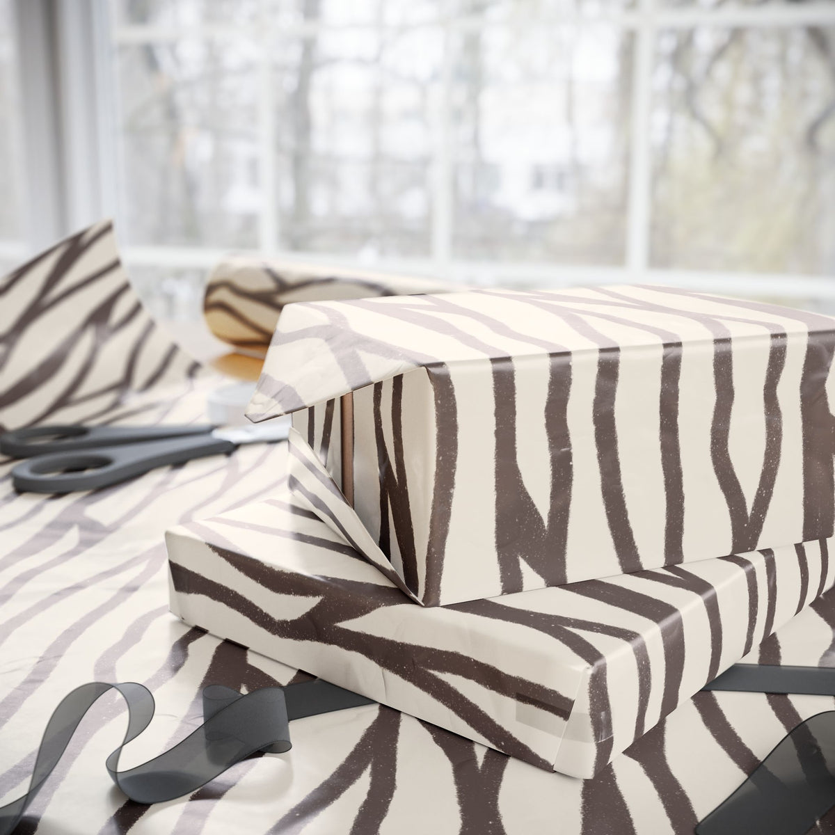 Abstract Branches Wrapping Paper