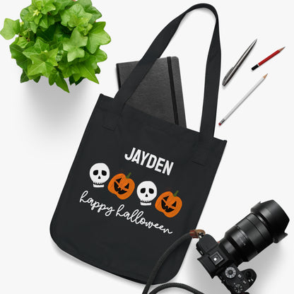 Custom Trick or Treat Bag | Kids Halloween Eco-friendly Tote