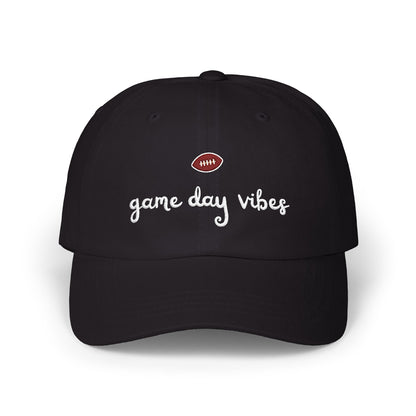 Football Game Day Vibes Embroidered Dad Cap