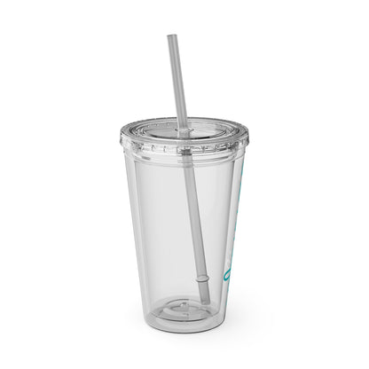 Personalized Bachelorette Tumbler | Blue