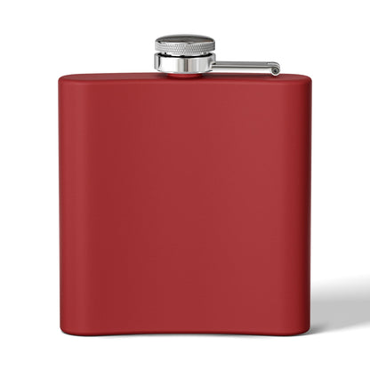 Bride's Crew Red Stainless 6oz Steel Flask