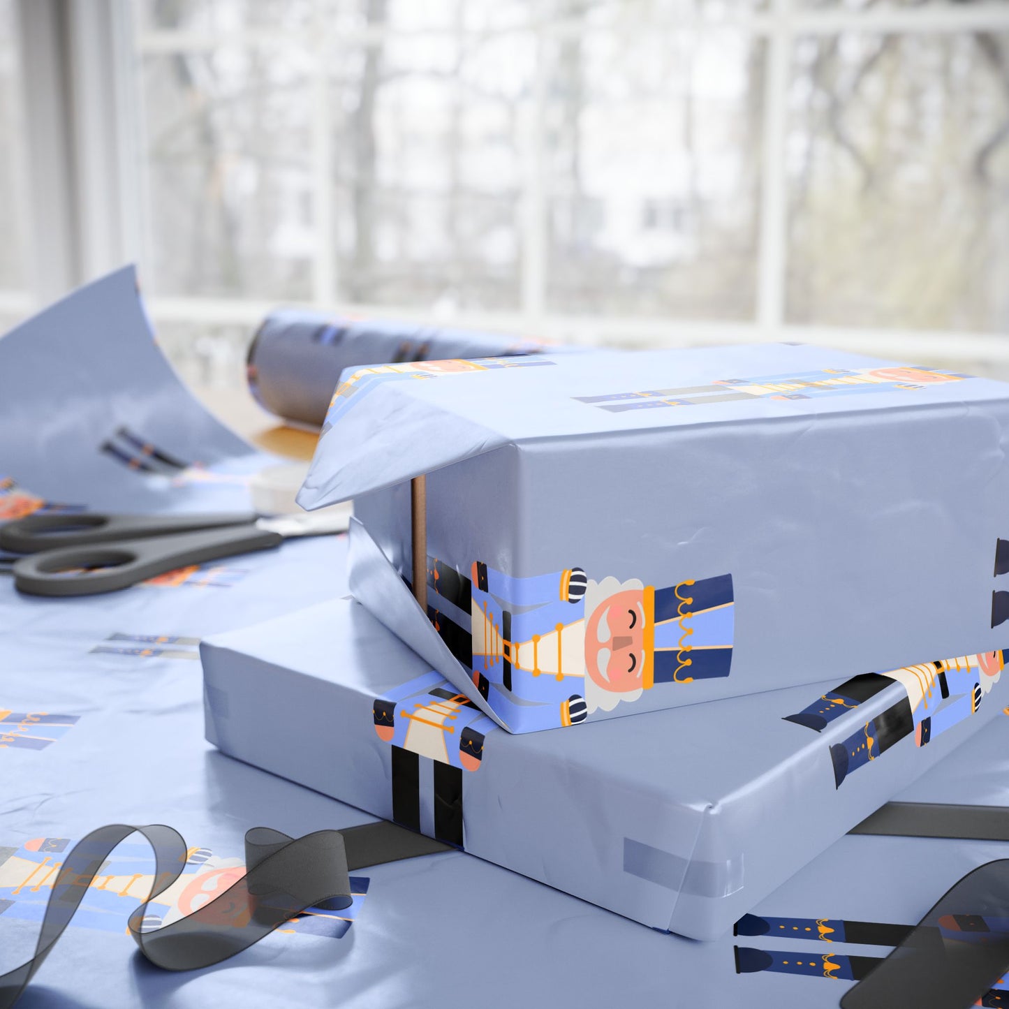 Nutcracker Gift  Wrapping Paper