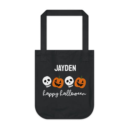 Custom Trick or Treat Bag | Kids Halloween Eco-friendly Tote