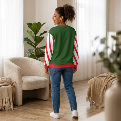 Santa Christmas Sweatshirt | Green