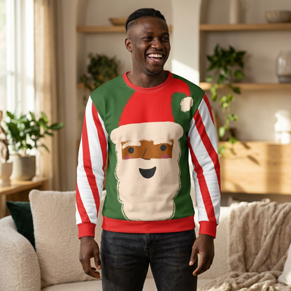 Santa Christmas Sweatshirt | Green