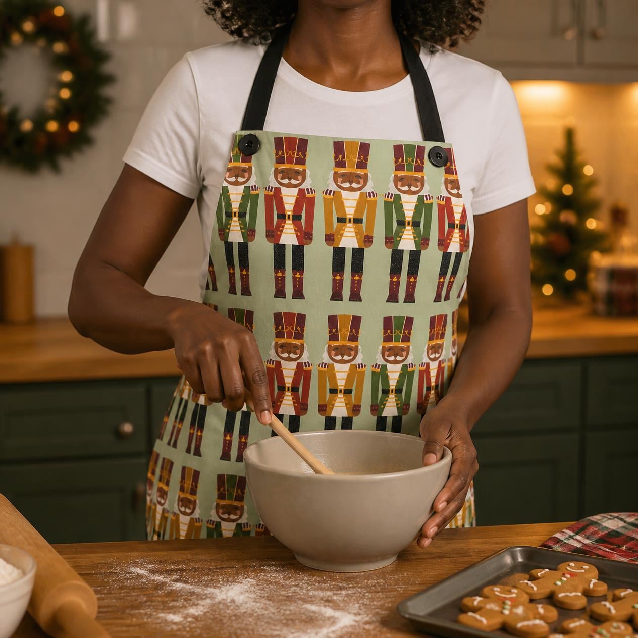 Nutcracker Adjustable Apron