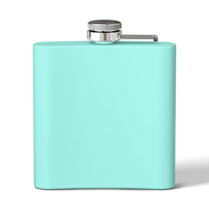 Bride's Crew Red Stainless 6oz Steel Flask