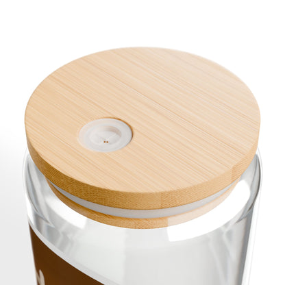 Personalized Football Glass Tumbler | 16oz