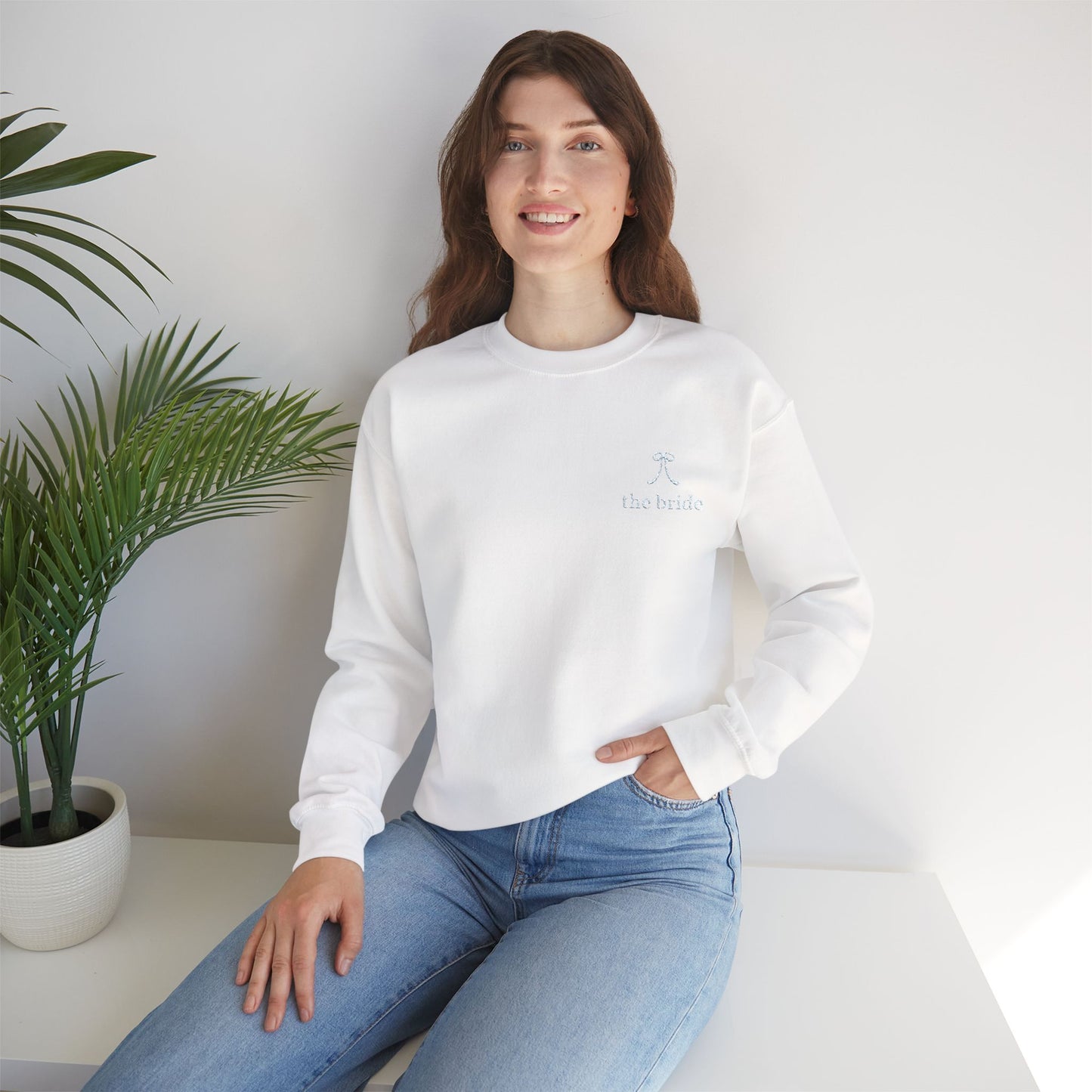 The Bride's Embroidered Sweatshirt