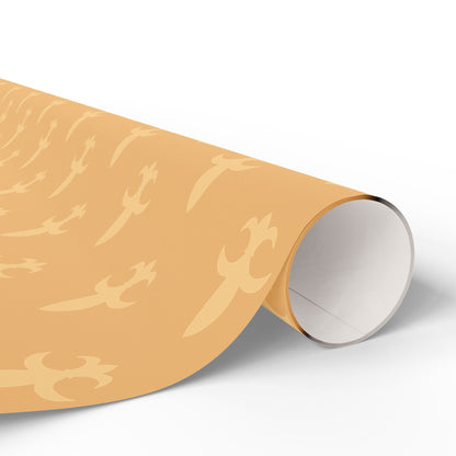 Golden Fleur-de-Lis Gift Wrapping Paper