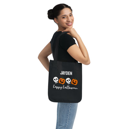 Custom Trick or Treat Bag | Kids Halloween Eco-friendly Tote