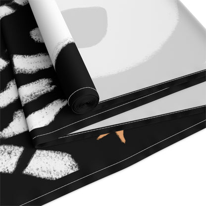Dancing Skeleton Halloween Table Runner