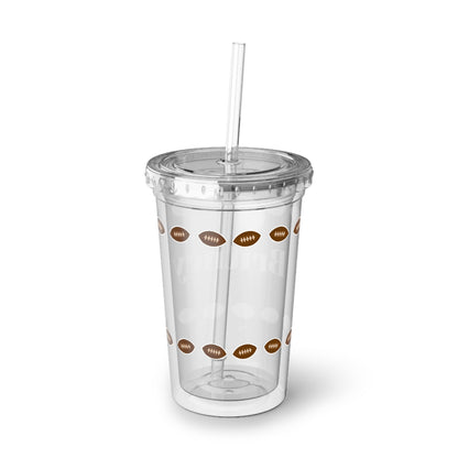 Personalized Football Acrylic Cup
