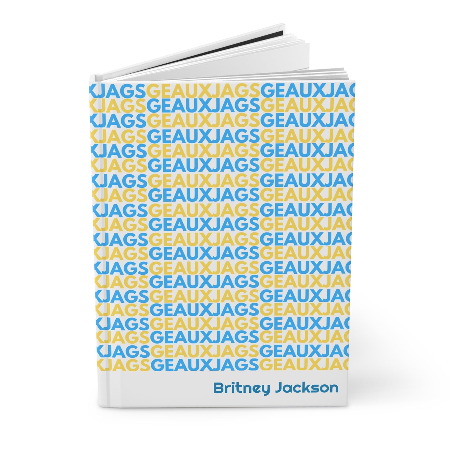 Geaux Jags Personalized Hardcover Journal