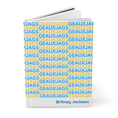 Geaux Jags Personalized Hardcover Journal