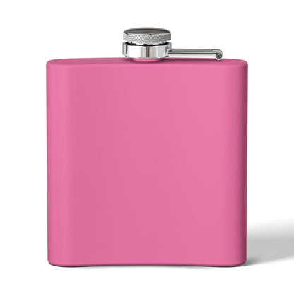 Bride's Crew Red Stainless 6oz Steel Flask