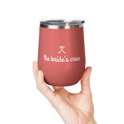 Bride's Crew 12oz Wine Tumbler