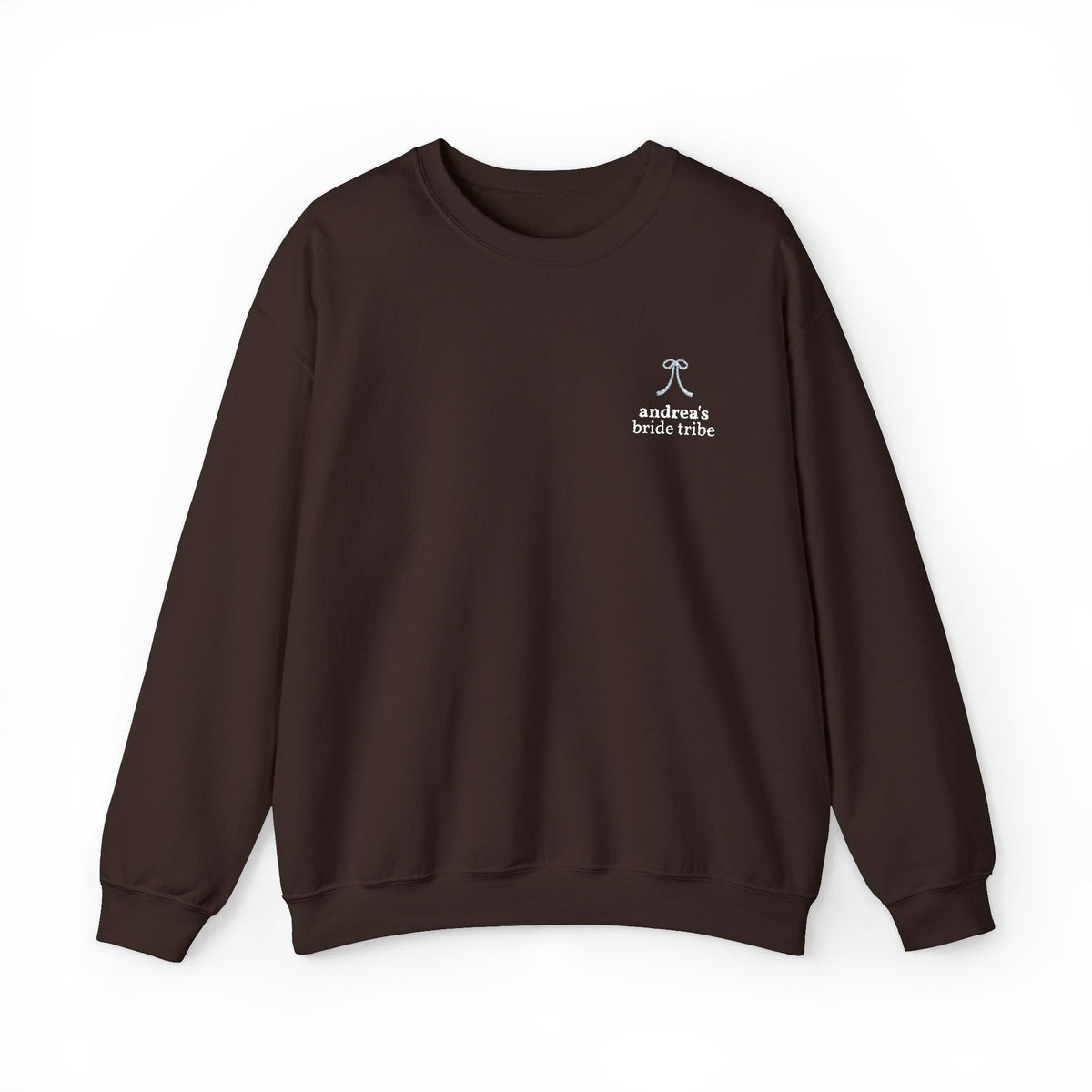 Something Blue Bride Tribe Embroidered Sweatshirt