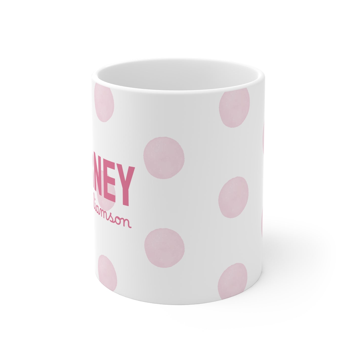 Personalized Pink Attorney Mug