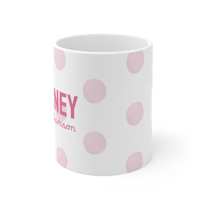 Personalized Pink Attorney Mug