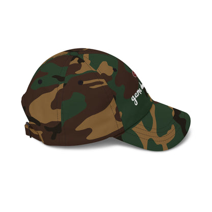 Football Game Day Vibes Embroidered Dad Cap