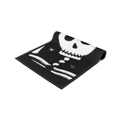 Dancing Skeleton Halloween Table Runner