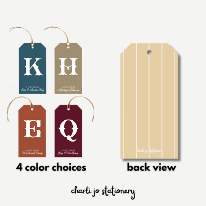 Fall Tuscan Gift Tag Set