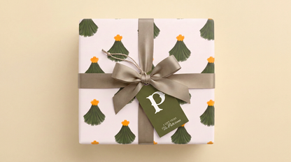 Pine Sprig Gift Wrapping Paper
