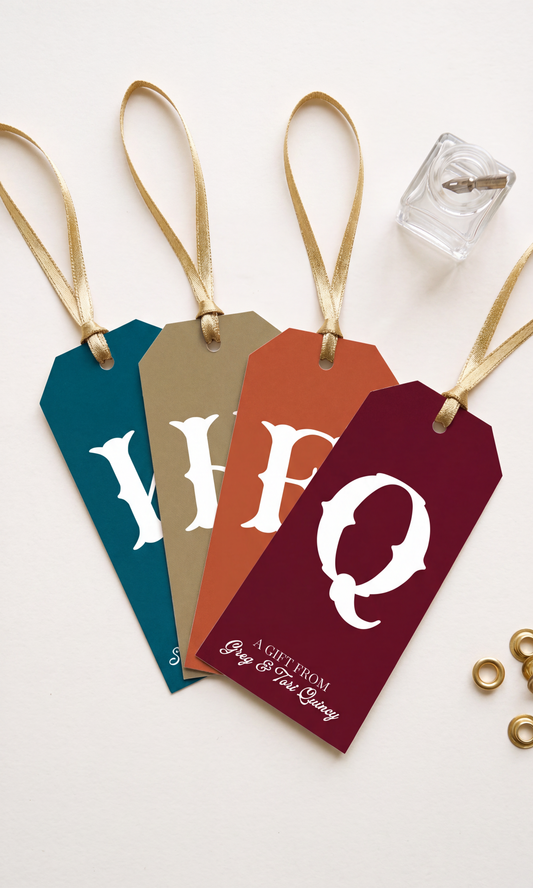 Fall Tuscan Gift Tag Set