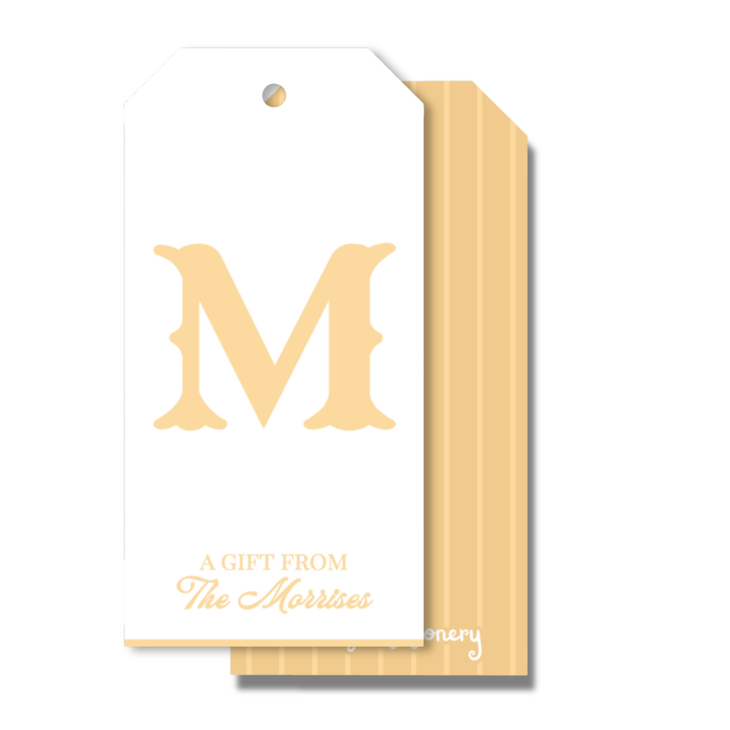 Gold Tuscan Gift Tag Set
