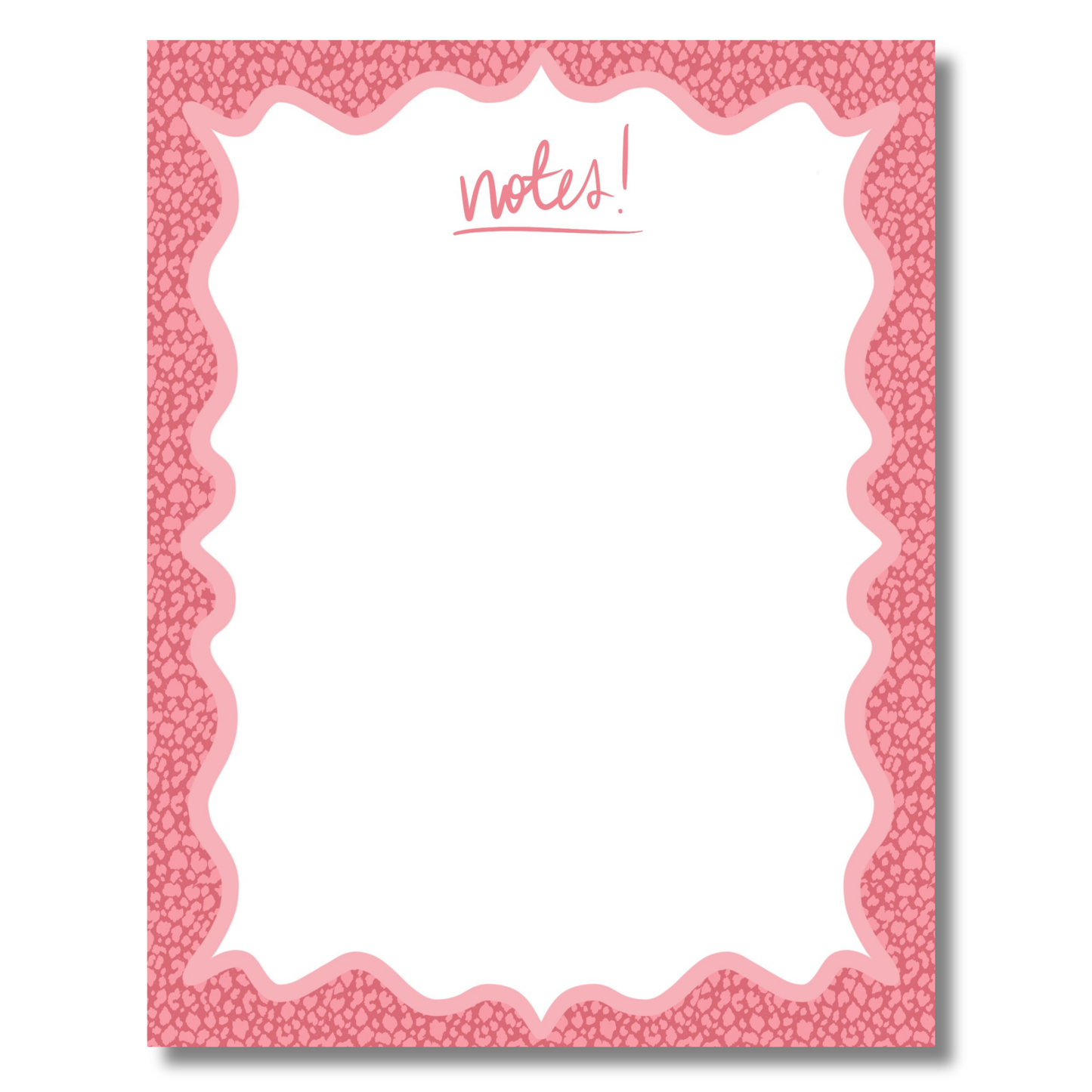 Leopard Notepad | Pink