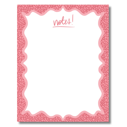 Leopard Notepad | Pink