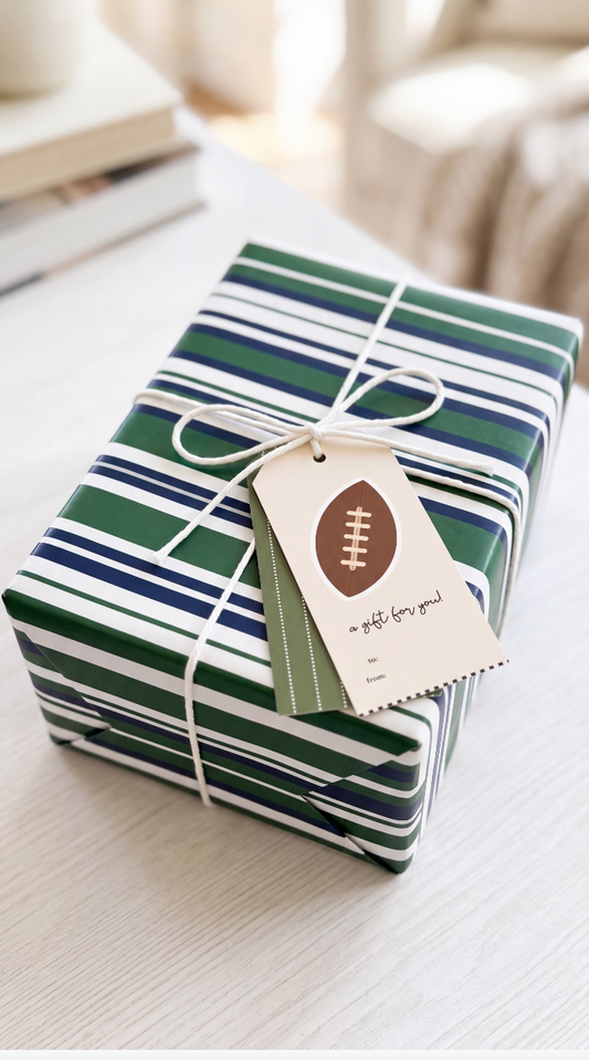 Football Gift Tag Set